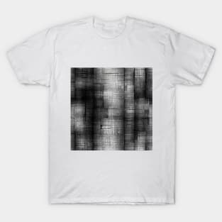 Abstract Black grunge pattern T-Shirt